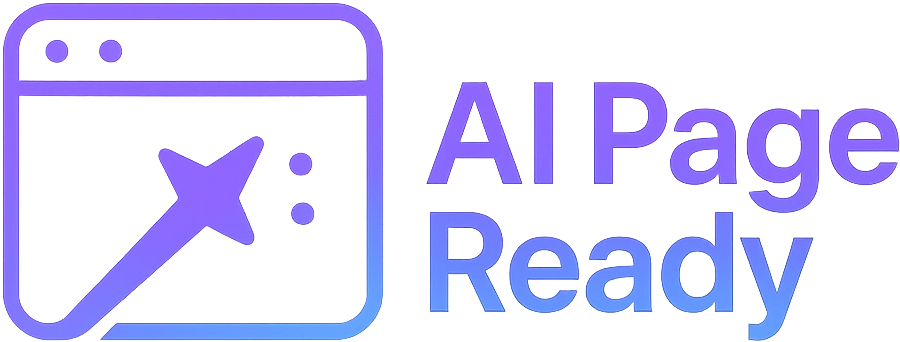 AI Page Ready logo